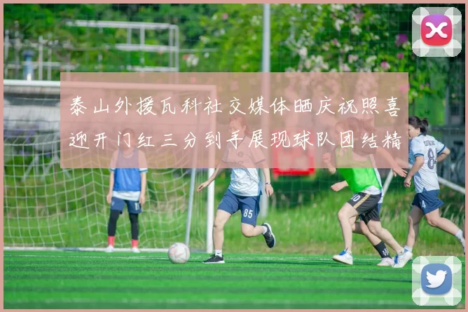 泰山外援瓦科社交媒体晒庆祝照喜迎开门红三分到手展现球队团结精神